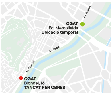 Localització Oficina OGAT